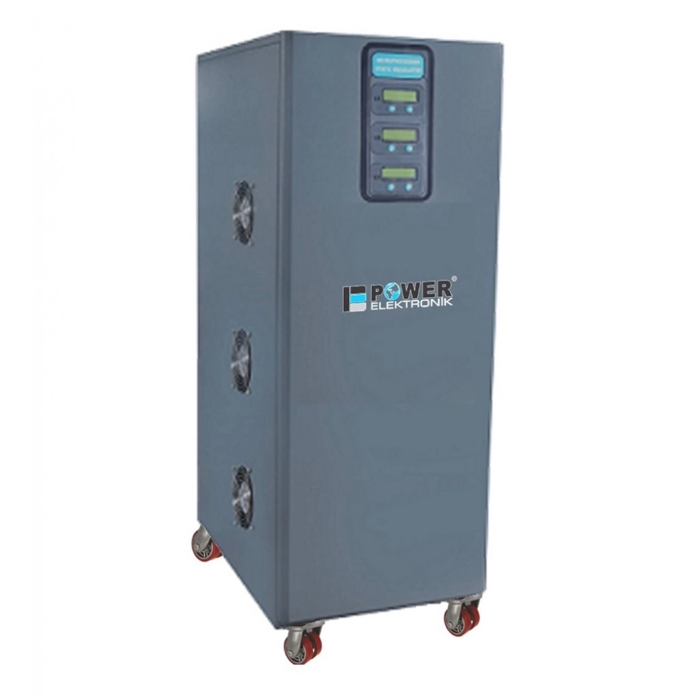 Statik Voltaj Regülatörü 100 kVA PWR33 Statik Voltaj Regülatörü 100 kVA PWR33
