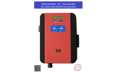 Elektrikli Araç Sarj İstasyonu PWR11 Business EVS 7.4 kW Wallbox